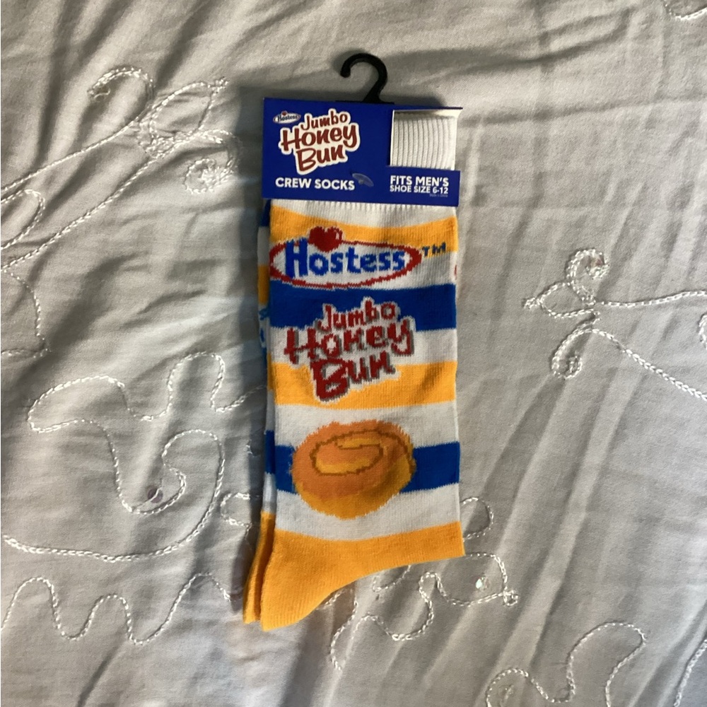Colorful Hostess Jumbo Honey Bun Socks 6-12